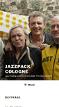 Mobile Screenshot of jazzpack-cologne.de