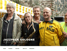 Tablet Screenshot of jazzpack-cologne.de